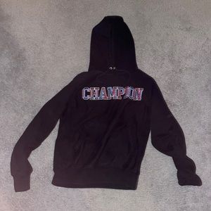 Used Black Champion Hoodie